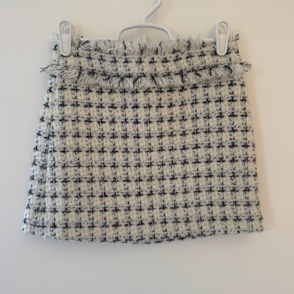White and Black KatieJ NYC Skirt